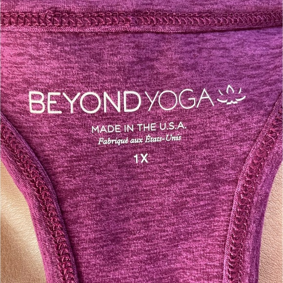 NWT Beyond Yoga Spacedye Focus cropped tank sz 1X - Picture 3 of 6